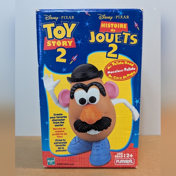 1999 Toy Story 2 Mr. Potato Head w Original Box, Hasbro COMPLETE - Picture 3 of 10